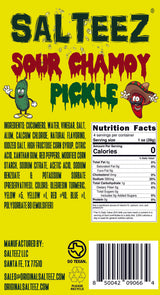 Salteez Sour Chamoy Pickle - 5 Pack